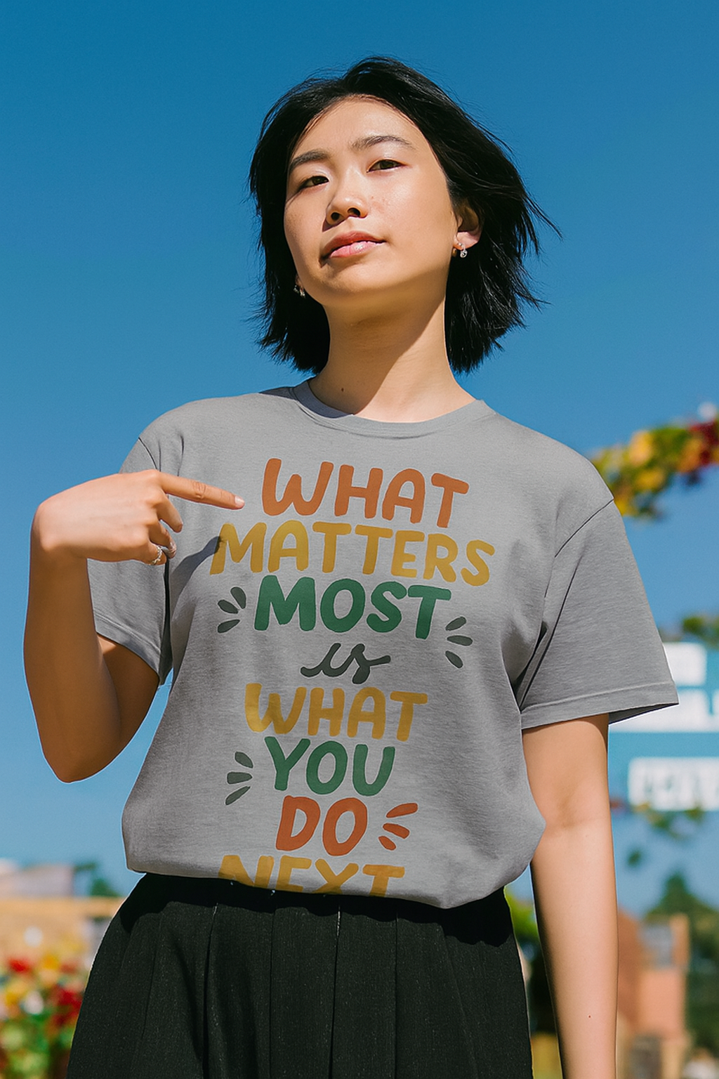 What Matters Most Tee – Bold Moves, Fresh Starts, Fierce Style